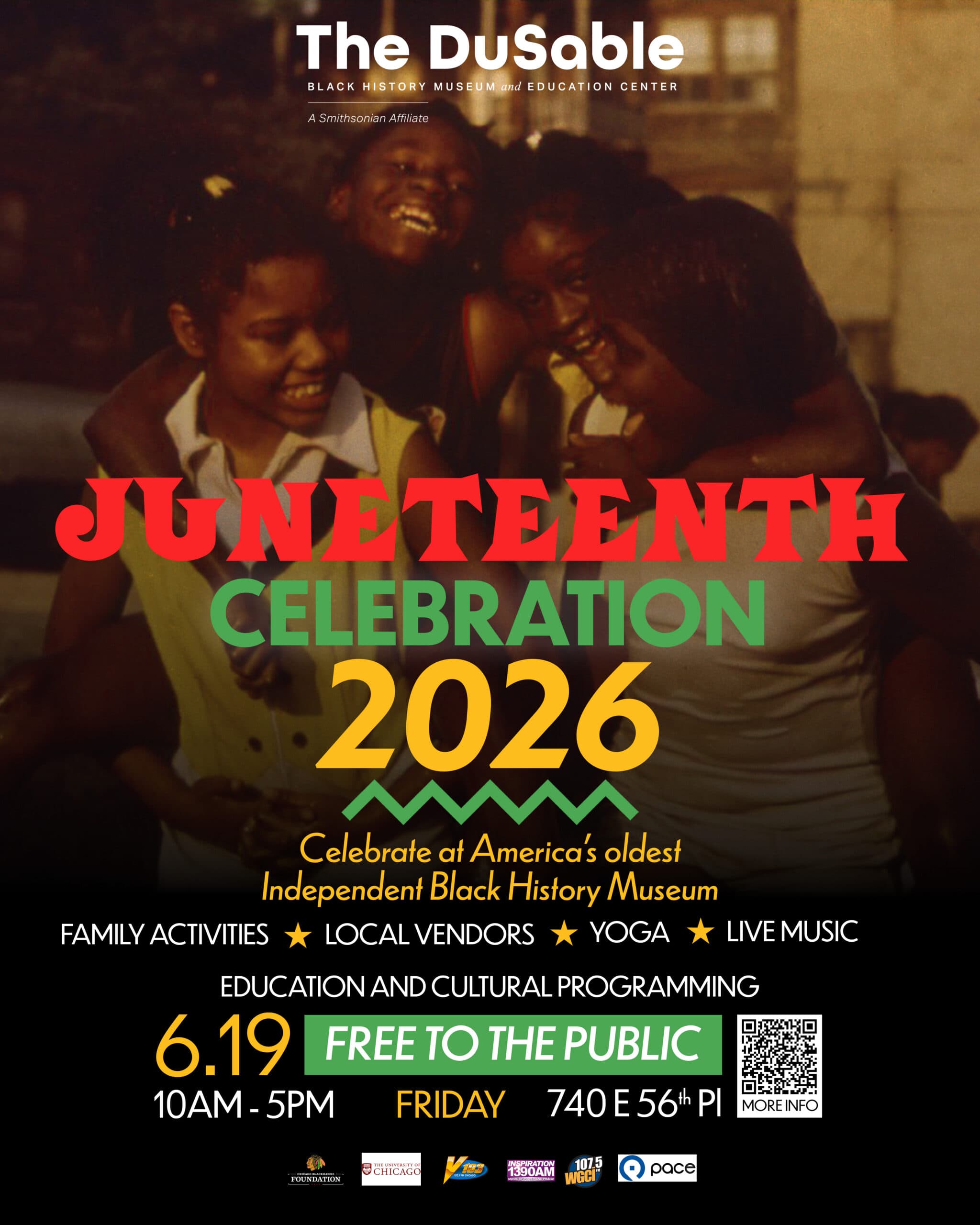 DuSable Black History Museum Juneteenth Celebration 2026