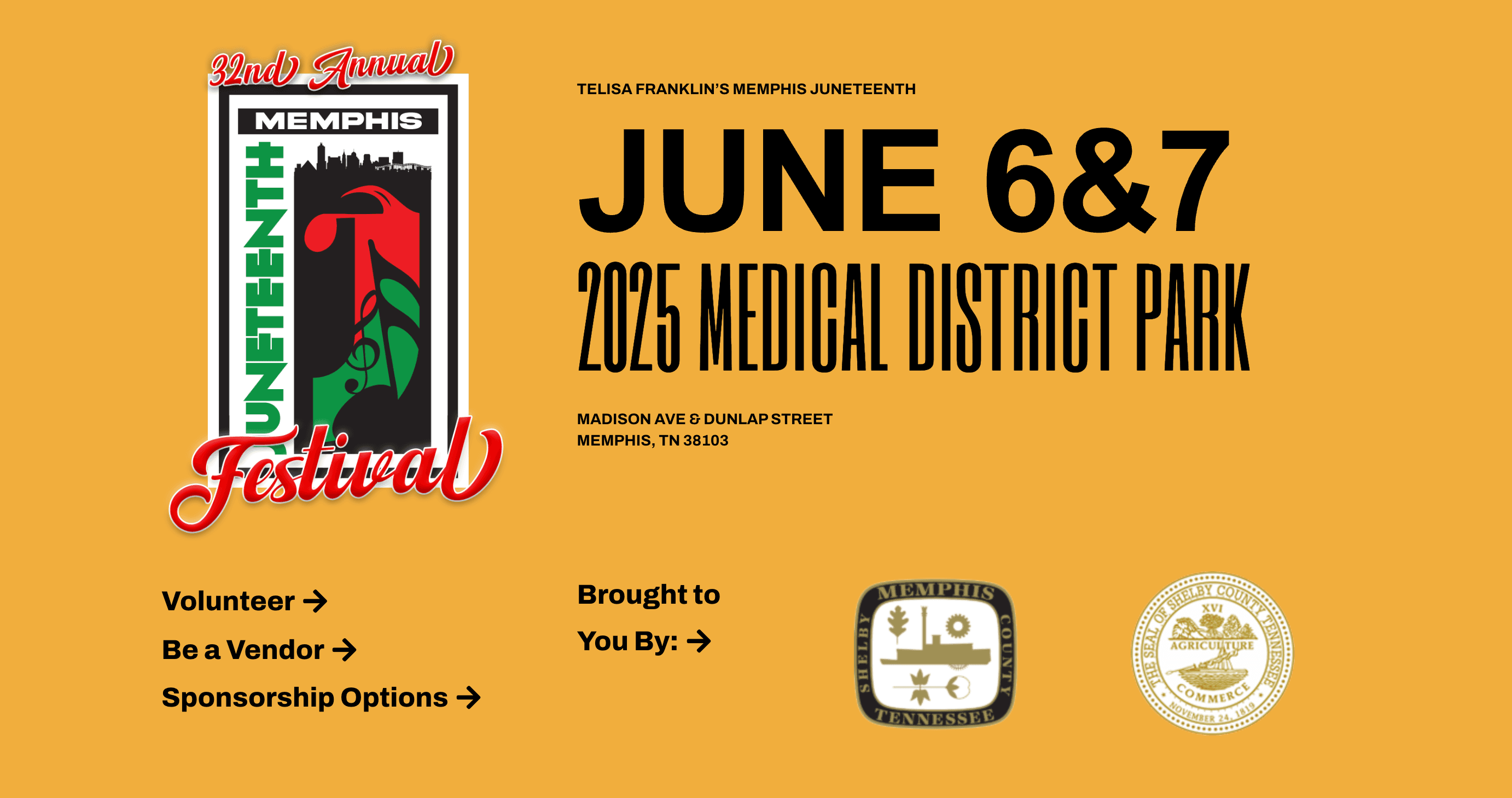 Memphis Juneteenth Festival - Medical District Park