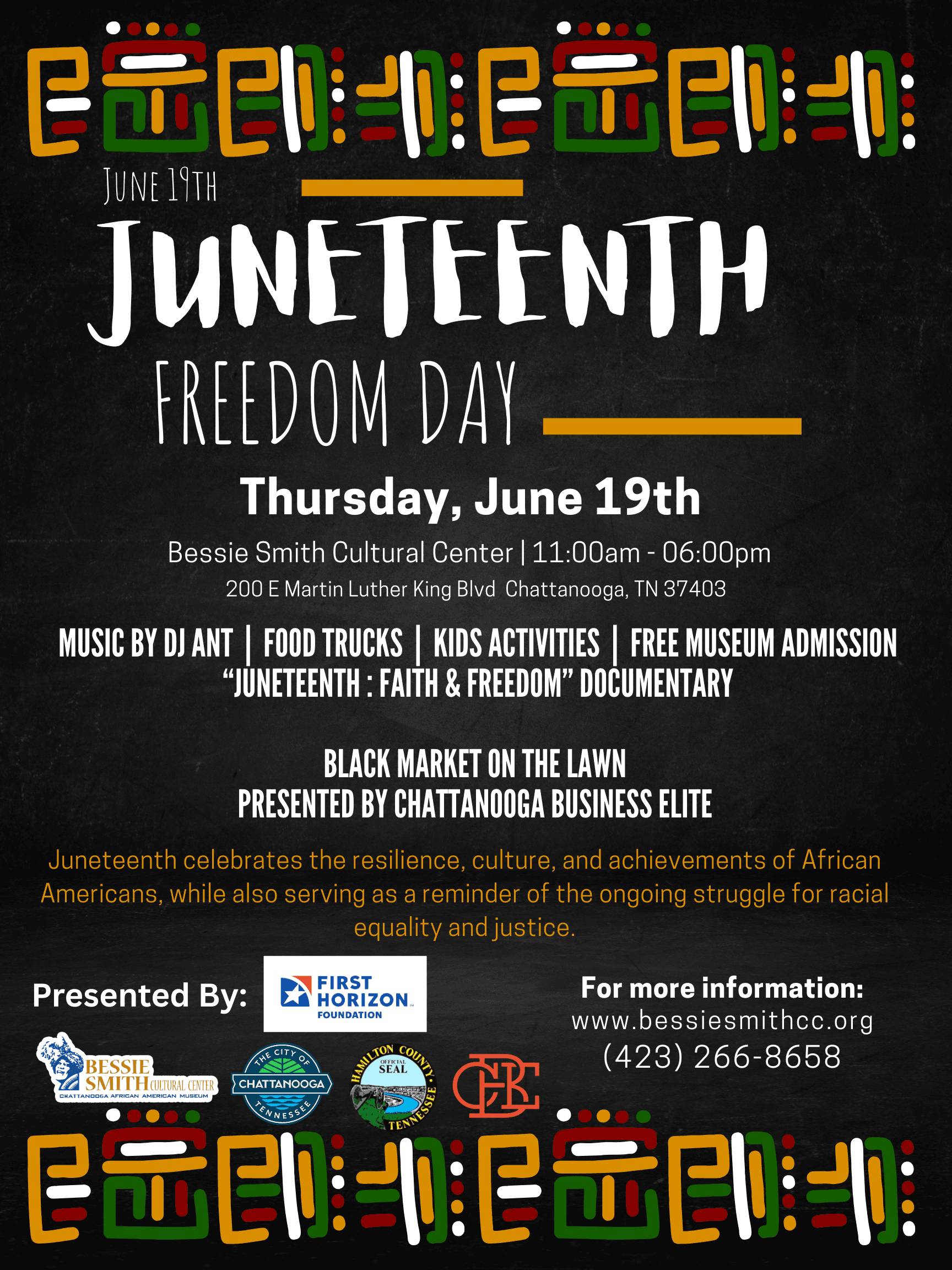 Juneteenth: Celebration of Freedom at Bessie Smith Cultural Center