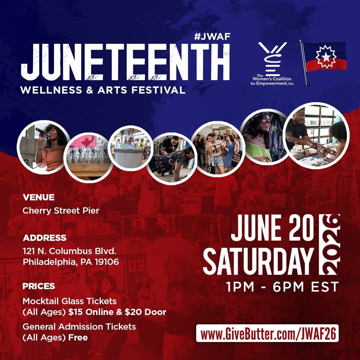 Juneteenth Wine & Arts Festival at Cherry Street Pier